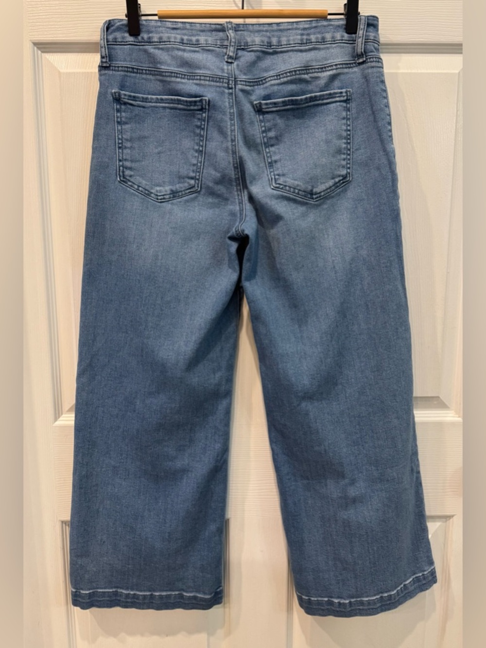 KUT From The Kloth Meg Wide Leg Jeans Women’s Size 8 Blue High Rise Denim - Picture 2 of 13